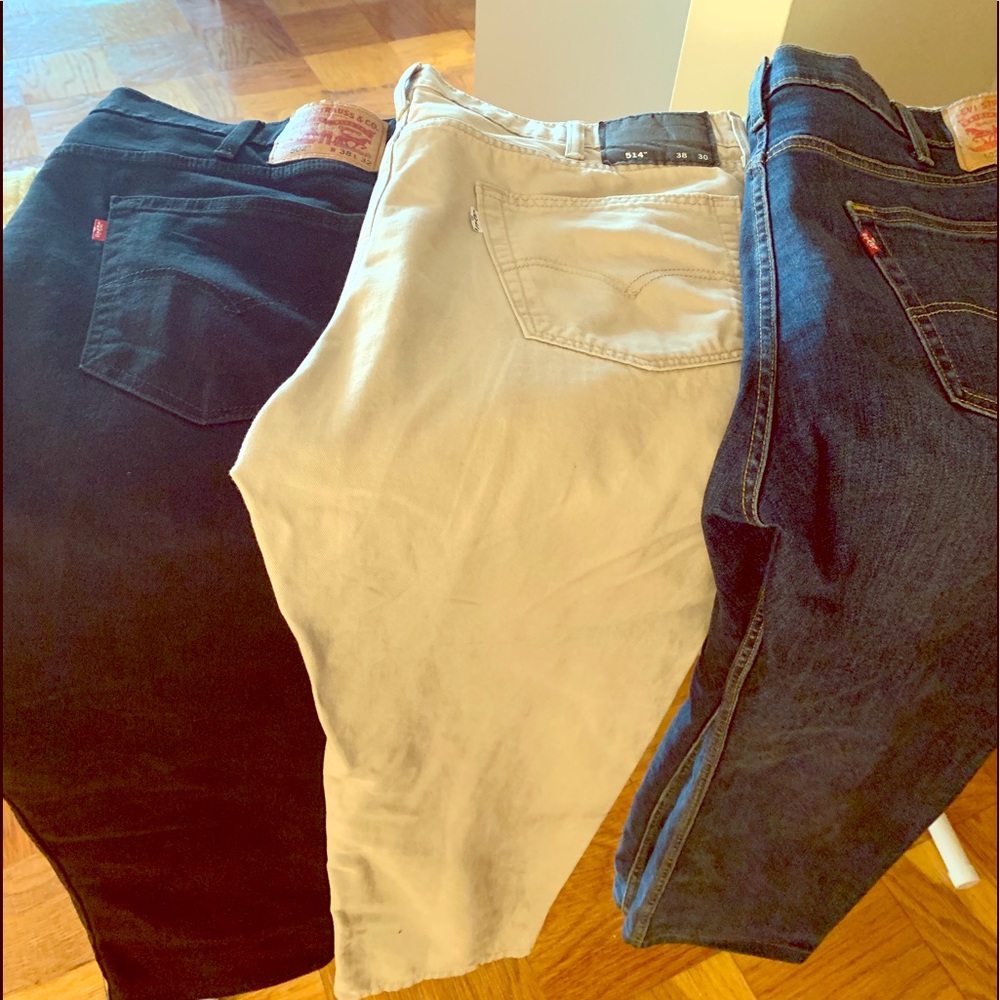 Levi’s 502 and 514 men’s jeans